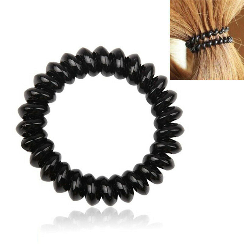10Pcs Women Girls Hair Band Ties Rope Ring Elastic Hairband Ponytail Holder  Z