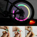 New Bicycle LED Lights Lamp Bike Car Tire Wheel Cap Tire Decoration V4A0 U8 D7V6