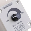 1Pc 12v-24v 8a pir sensor led strip light switch dimmer brightness controller FT