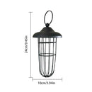 Hanging Feeding Automatic Tool Use Outdoor Bird Carrying Metal Feeder Cage Bird