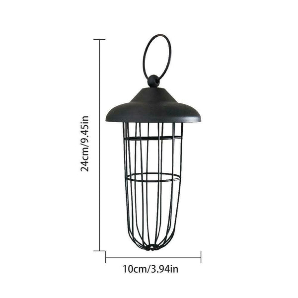Hanging Feeding Automatic Tool Use Outdoor Bird Carrying Metal Feeder Cage Bird