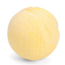 Candy Color Ball Shaped Dog Chew Bite Toys TPR Foam Pet Molar Toys (Yellow) A