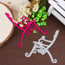 DIY Chair Shape Cutting Die Metal Carbon Steel Scrapbook Embossing Stencils