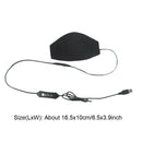 Neck Brace USB Heating Support Belt Washable Thermal Soft With Timer Health Care