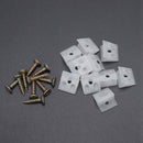 Pack of 10- Furniture Chest Drawer Bottom Sagging Repair Fix Mend Mending W