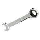 2Pcs Steel Metric Ratchet Wrench Fixed Head Mirror Polishing Tools 6mm & 7mm