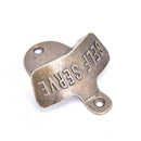 Iron Wall Mounted Bar Beer Bottle Opener Kitchen Tools Beer Opener With SS Ew
