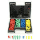 300Pcs 2-10Mm Drill Bit Building Drill with Expansion Screws Set for Woodwo R5N7