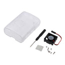 ABS Case Enclosure with External Mini Cooling Fan for Raspberry pi 2/3/B+