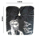 Black Hairdressing Cloth Haircut Hairdressing Barber Styling Hair Design H8F9