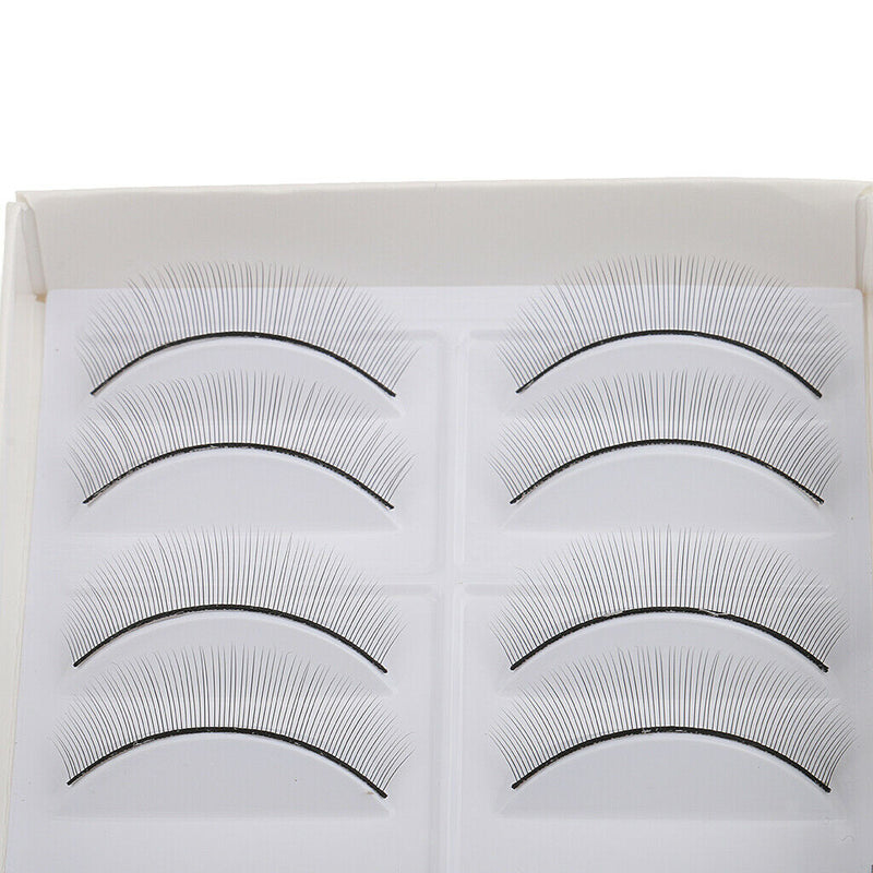 10Pairs Makeup Training Eyelash for Individual Lashes Extension Practice 8mm