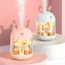 Humidifier Air Purifier Freshener Aroma Essential Oil Diffuser Elk Pink
