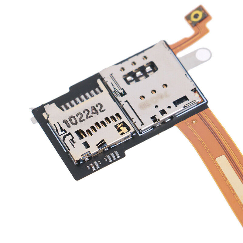 1Pc SIM card TF card slot holder flex cable for Xperia M2 D2303 D2305 D2 ME