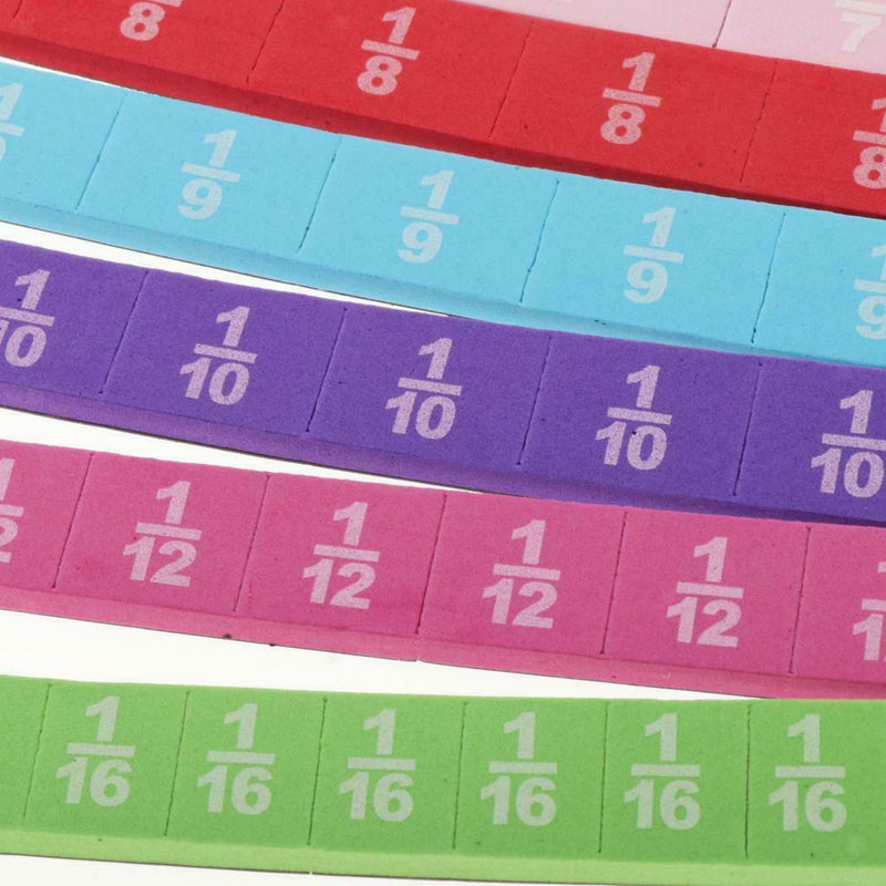 83 PCS Magnetic Fraction Tiles Math Manipulatives for Elementary School