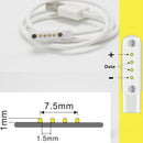 Magnetic Charger USB 2.0 Charging Cable Cord Power 4 Pin For Smart Watch KW88 OZ