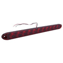 2Pcs Red 15 Inch 11 Led Trailer Light Bar Sealed Stop Turn Tail Park Third  Q3Q6