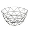 Large Bowl Deep Fruit Bowl Food Holder Case Bread Bowl Tray 5kg 10x5'' Black