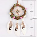 Vine Flower Dream Catcher Wall Hanging Home Car Decor Craft