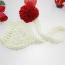 Fashion Baby Boy Girl Photography Clothing Hit Color Knitted Long-Tail Hat
