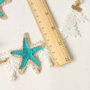 Women Headband Hair Jewelry Handmade Lace Artificial Starfish Hairbands pea W7Q5