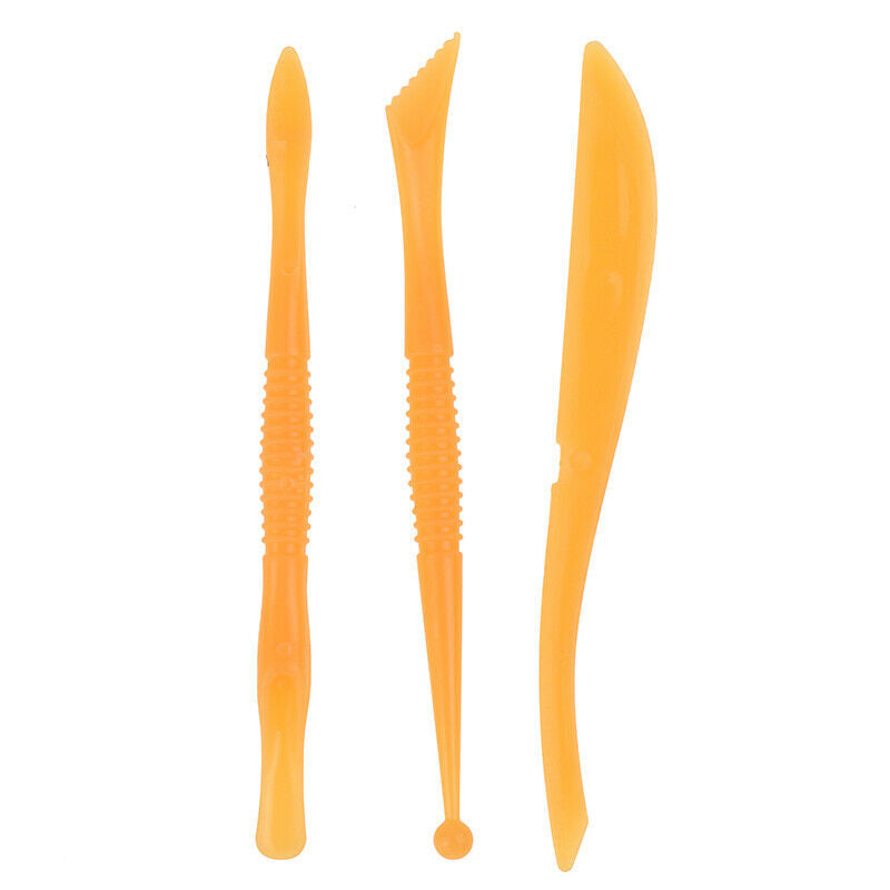 3pcs Plastic tool mold Chisel mode child Sand Sculpture Carving tools Baby TB3C