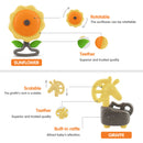 10pcs Newborn Baby Rattle Infant Rattles Infant Hand Grasping Toys Gifts