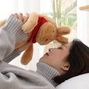 Rubber Hot Water Bag Hand Warmer Warming Bottle Feet Warm Plush Fabric Wint