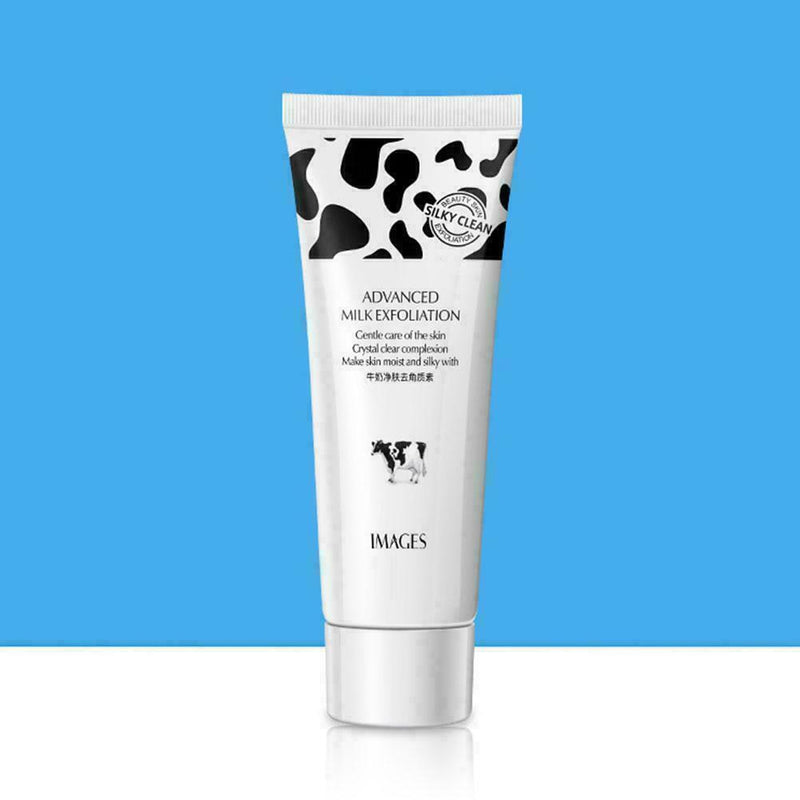 Milk Face Wash Facial Cleanser Nourishing Foam Moisturizing Whitening C5E1
