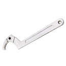 2 Pieces Chrome Vanadium Adjustable Square/ Round Head Spanner Hook Wrench Tool