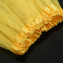 Kids Girls Modern Ballet Dressing Fairy Tutu Skirt Yellow