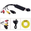 USB VIDEO AUDIO CAPTURE ADAPTER VHS TO DVD HDD TV CARD User Manual CD-ROM