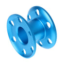 Alloy Scuba Diving Finger Spool Dive Reel Snorkeling Guide Line Spool Blue