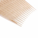 Plastic Wide Tooth Comb Natural Wood Massage Beauty Hair Care Salon Hairdress FT