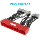 OBD2A to OBD1 Conversion ECU Jumper Harness Adapter For   Civic Accord Ac@J 3C