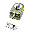 Glass Sliding Door Latch Lock Non-Apertured Stainless Steel Glass Door Lock A6J3