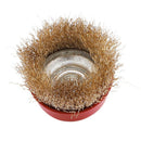 3PCS/Set Steel Wire Wheel Cup Brush Polishing for Grinder Rotating Tool for R6J6