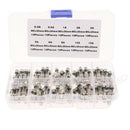 100pcs 5*20mm Fast-blow Glass Fuses Quick Blow Tube Fuses Assorted Kit Amp