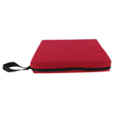 Waterproof Chair Seat Cushion Pad Outdoor Garden Camping Mat Stool Red