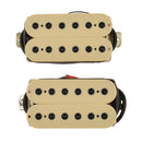 2pcs Electric Guitar Humbuckers Dual Coils Pickup Brass Baseplate Musical