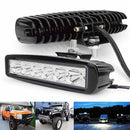 Off-Road Roof Light 18W LED Strip Light Driving Fog Spot Roof For SUV Je XNV