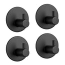 Sticky hook, self-adhesive black wall-mounted hook, super heavy duty stainl
