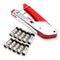 Coax Compression Crimper F-Type Coaxial Cable Crimping Tool Pliers With 10P L8A9