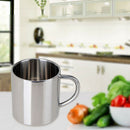 Insulated Travel Mug Warm Hot Coffee Tea Drinks Cup Stainless Steel 400ml