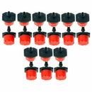 75 Pcs Micro-Flow Dripper Drip Head Adjustable 8-Holes Emitter Irrigation S Z6C9