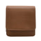 Women Solid Mini Wrist Bag Leather Purse Wristlet Clutch Handbag (Coffee)