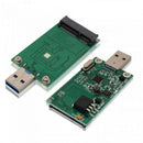 mSATA SSD Adapter To USB 3.0 Adapter, Use as Portable External Flash Drive