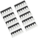 20 Pcs 6-position Fork Pre-insulated Terminal Block Terminal Block
