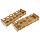 7/12 Holes Random Bamboo Cup Holder Organizer Rack Beer Glass Container Stand