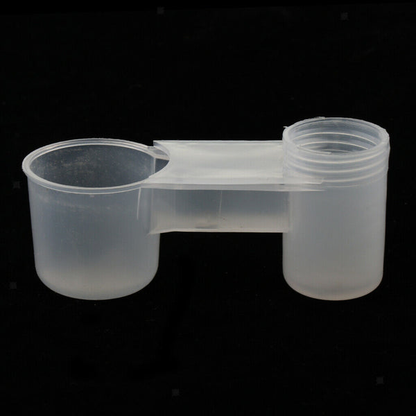 Plastic Pet Drinker Feeder Water Bottle Cup For Bird Chicken Pigeon