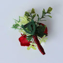 Wedding Corsage Wrist Flower Wedding Supplies Photo Props Corsage red